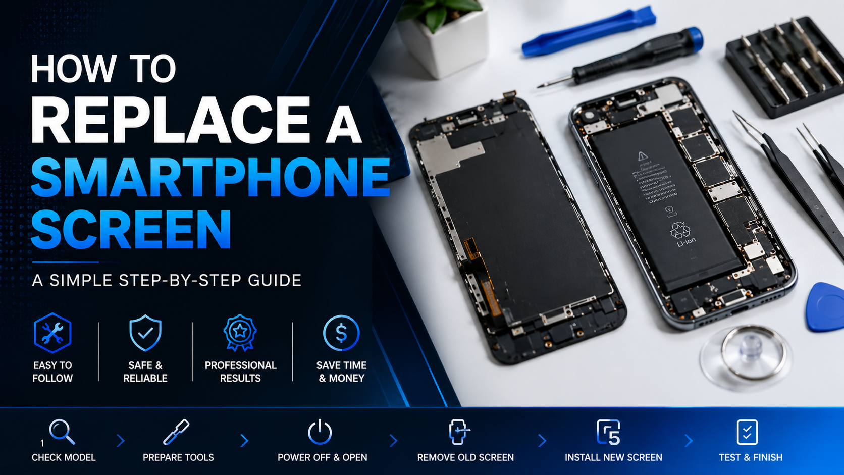 How to Replace a Broken Smartphone Screen: A Step-by-Step Guide