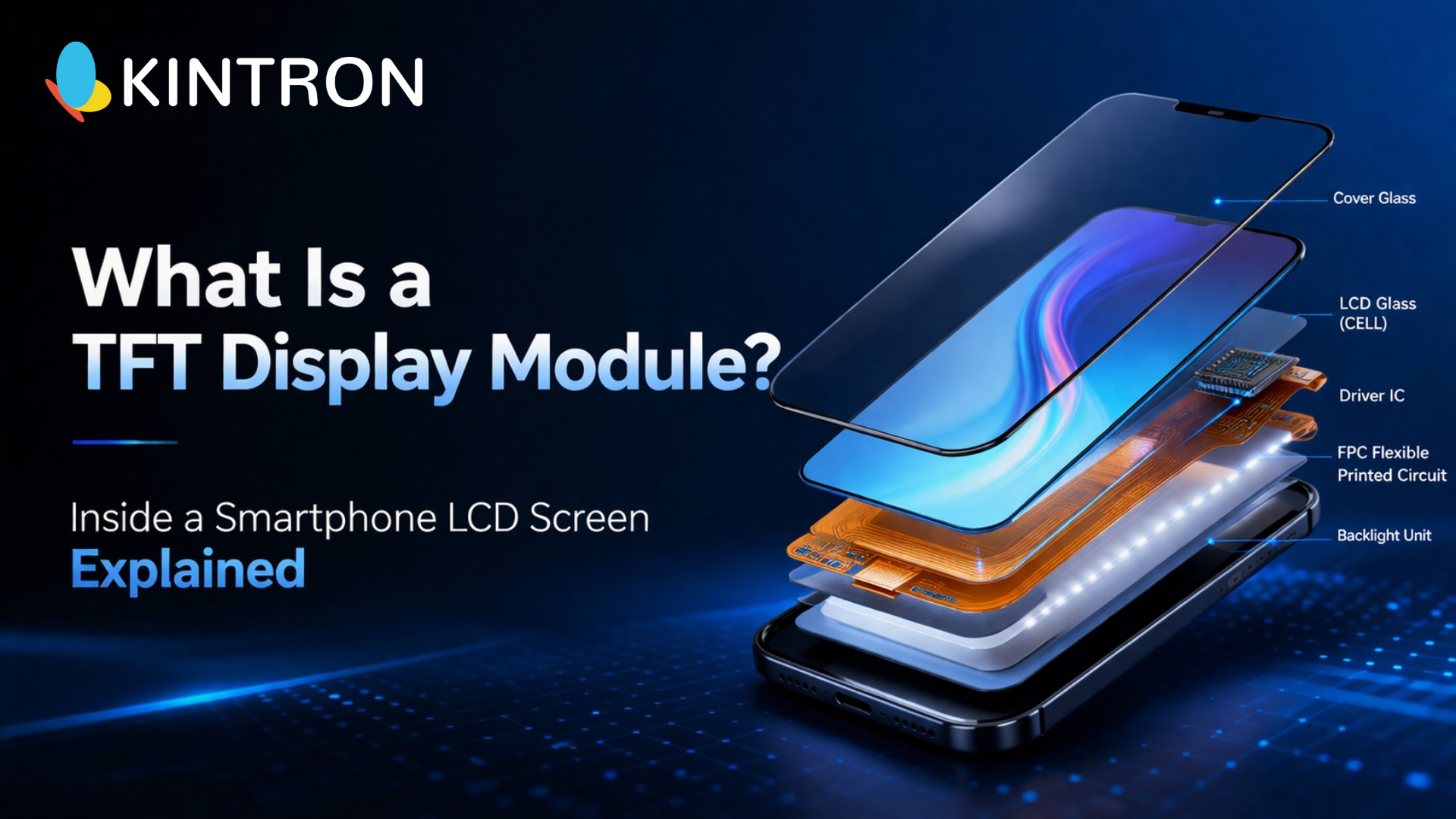 Tft Display With In Cell Touch Components Stack What Is a TFT Display Module? A Complete Guide to Smartphone LCD Scree ...