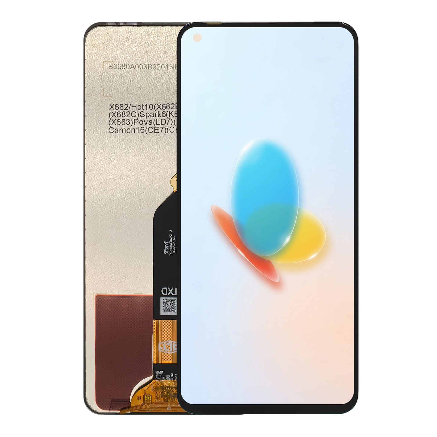 Infinix Hot 10 X682 LCD Display Screen Assembly