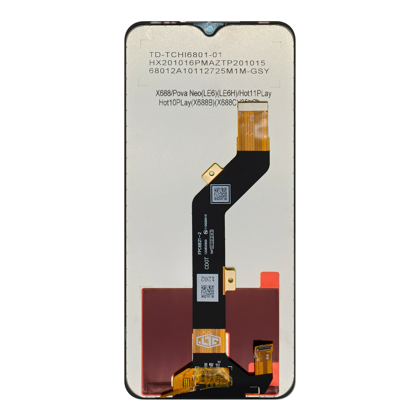 Infinix Hot 10 Play X688 LCD Display Screen Assembly