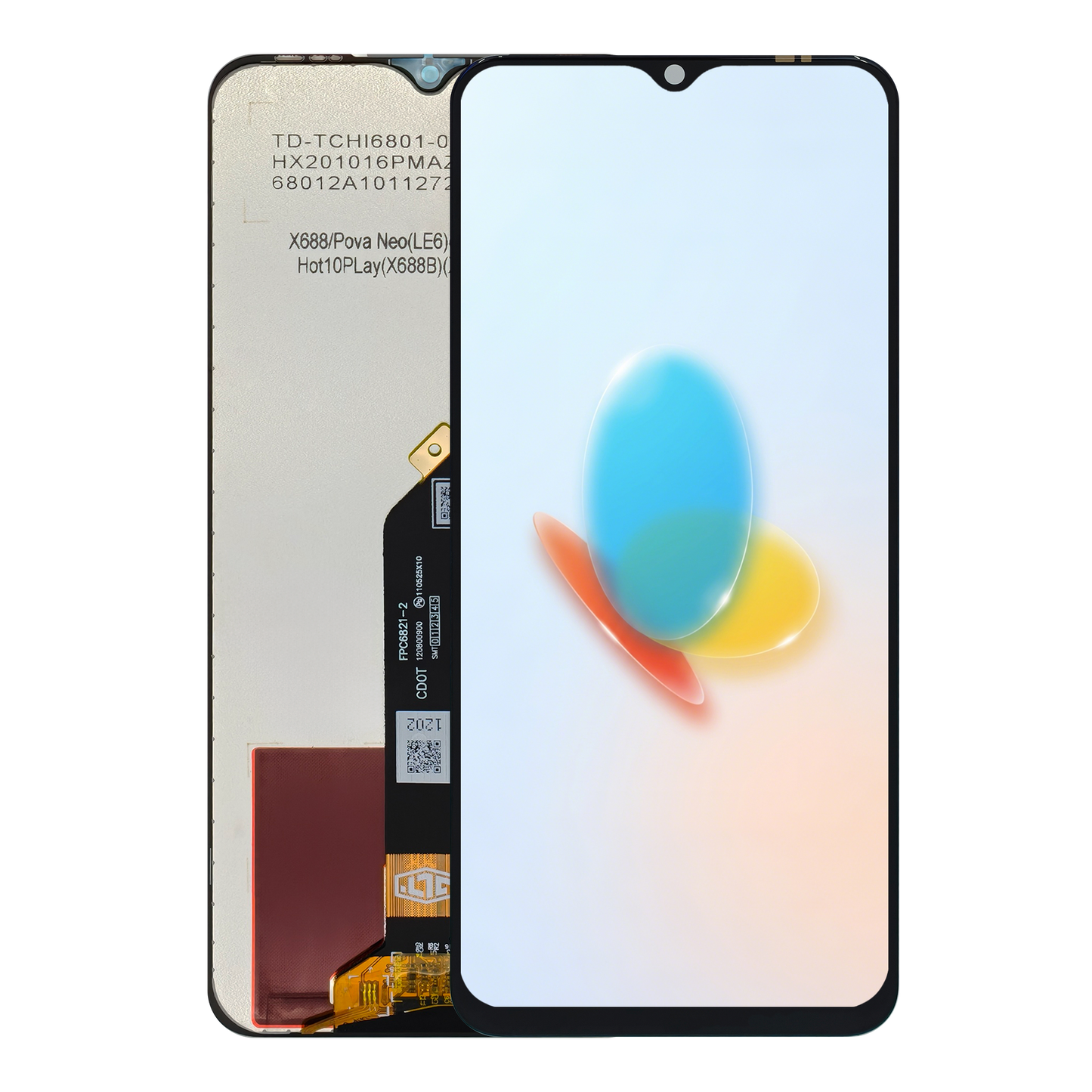 Infinix Hot 10 Play X688 LCD Display Screen Assembly