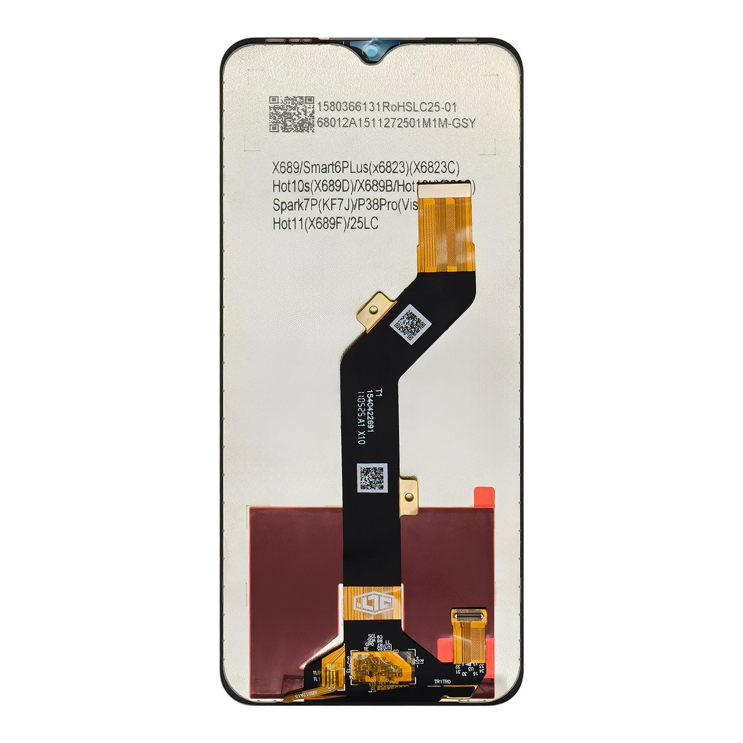 Infinix Hot 10S X689 LCD Display Screen Assembly