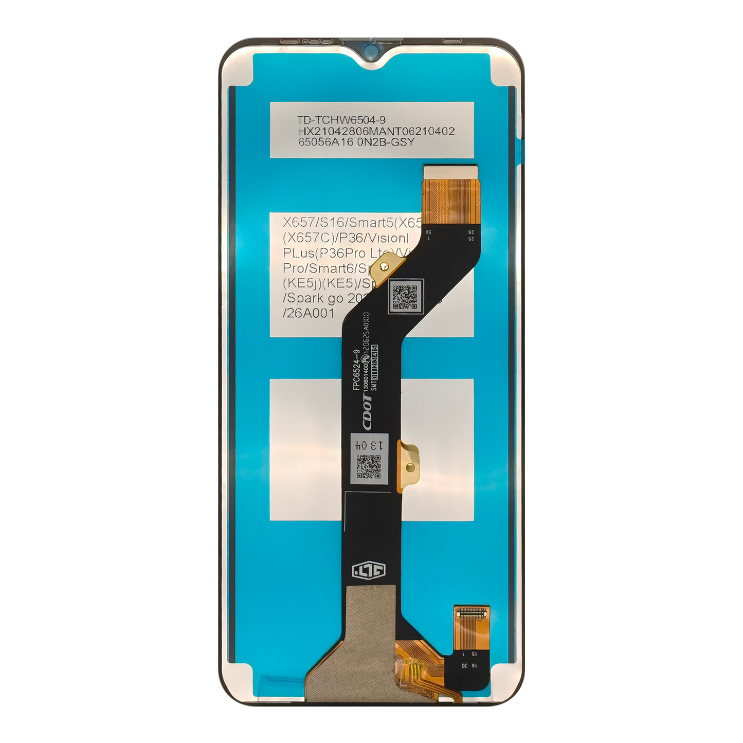 Infinix Smart 5 X657 LCD Display Screen Assembly
