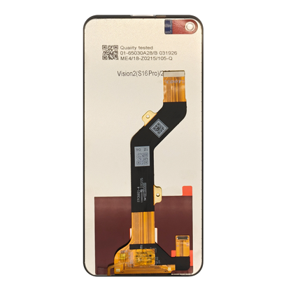 Itel Vision 2 LCD Display Screen Assembly