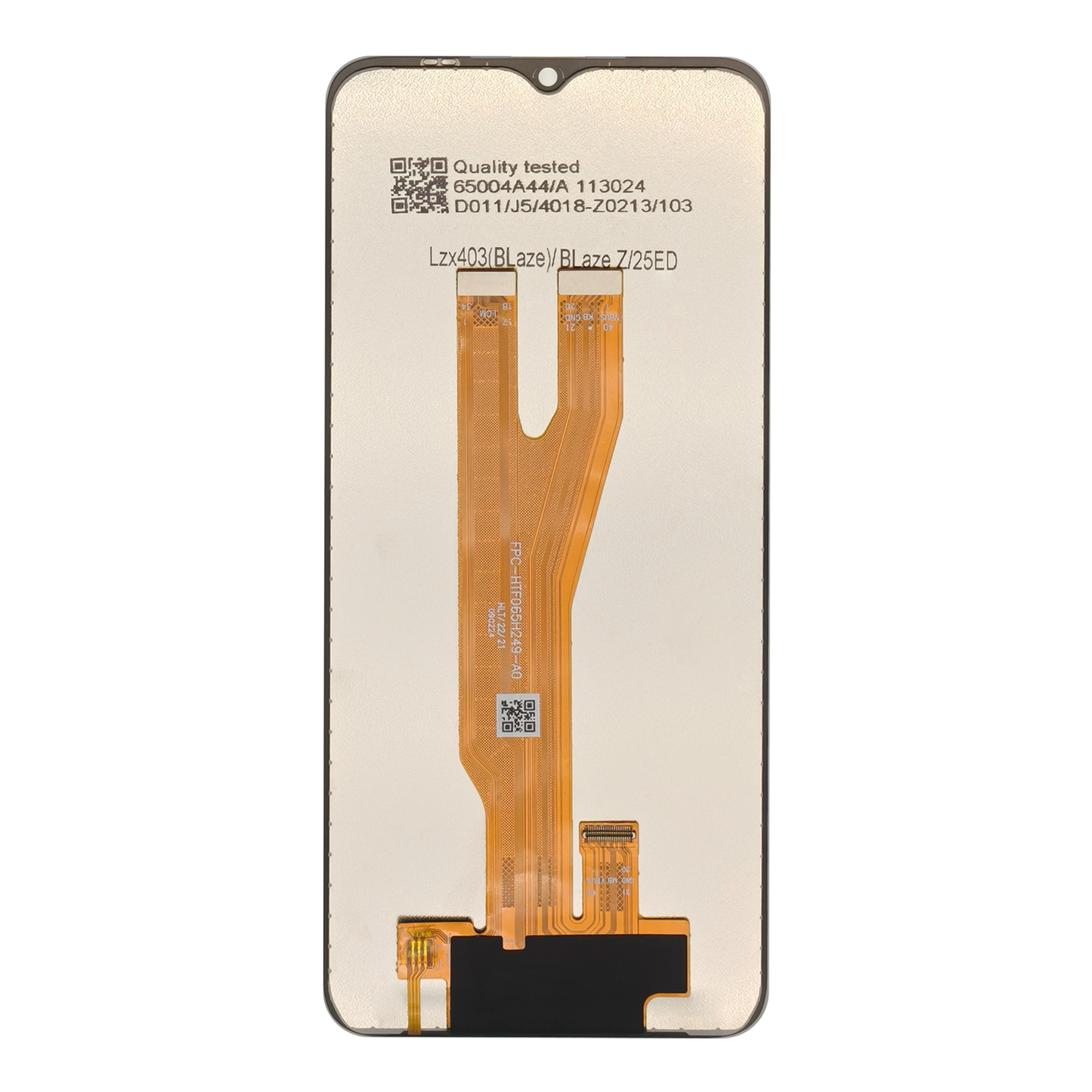 Lava Blaze LCD Display Screen Assembly