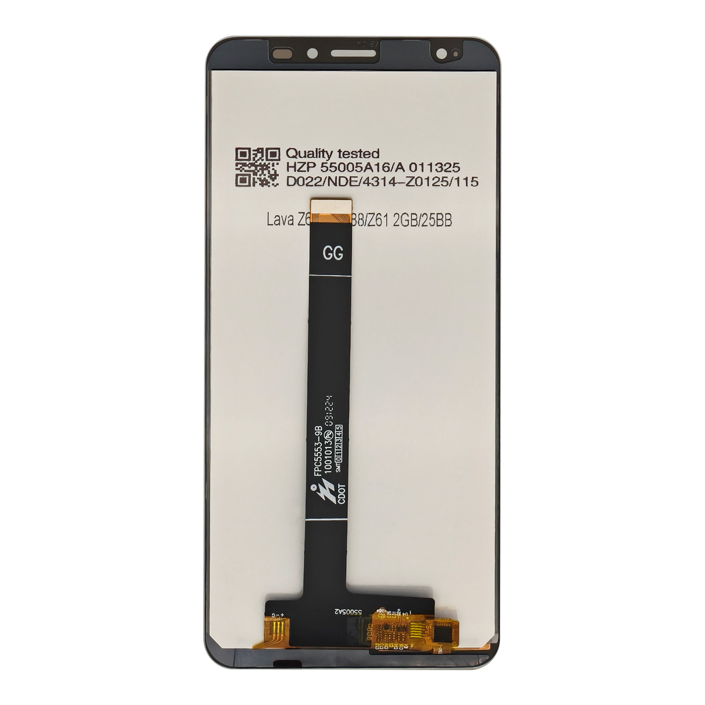 Lava Z61 LCD Display Screen Assembly