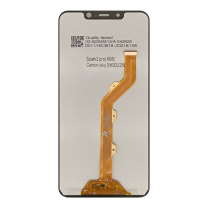 Tecno Camon iSky 3 KB3 LCD Display Screen Assembly
