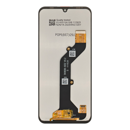 Tecno Pop 6 BE7 LCD Display Screen Assembly