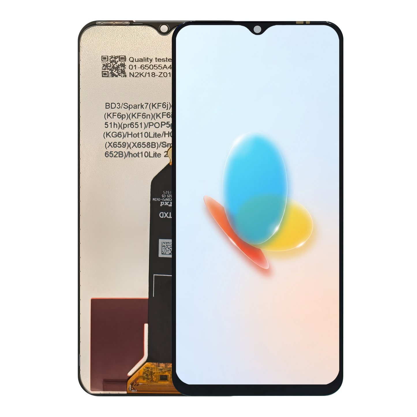 Tecno Spark 7 LCD Display Screen Assembly