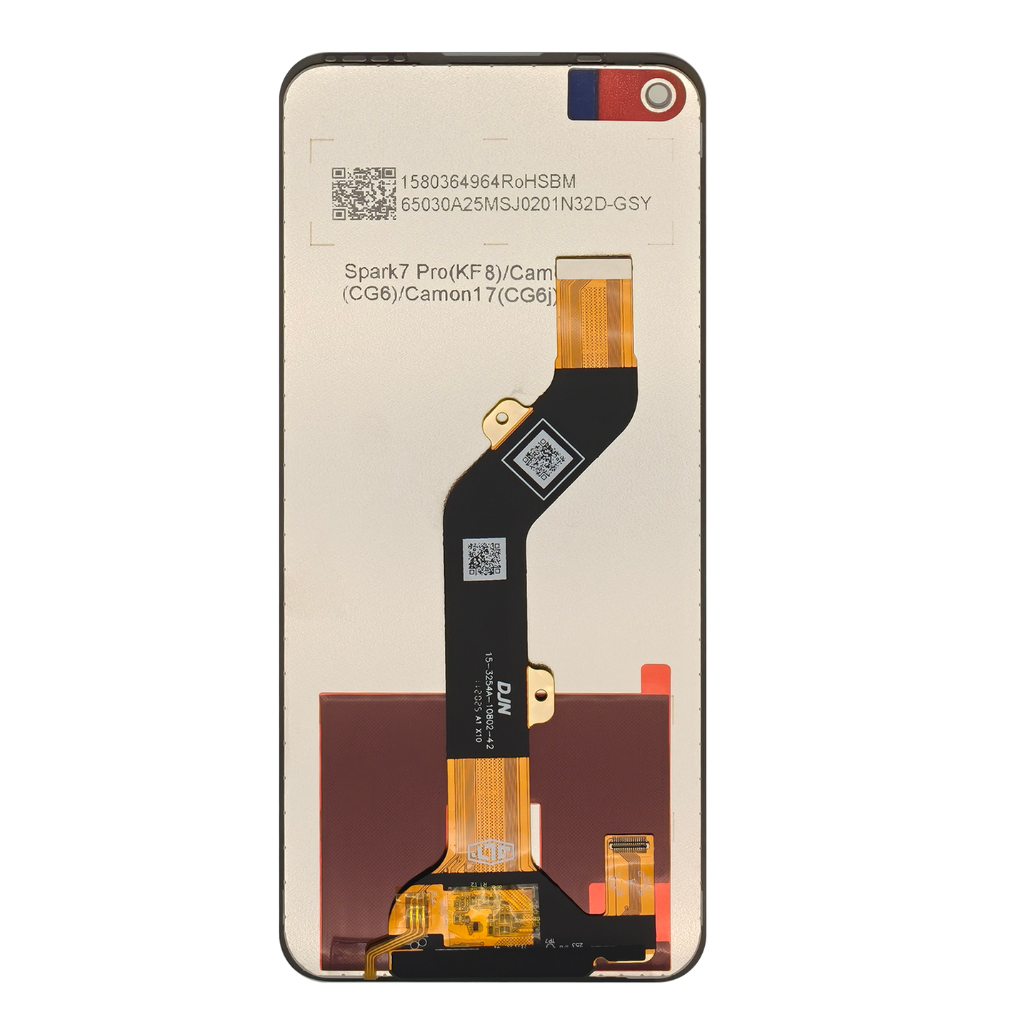 Tecno Spark 7 Pro KF8 LCD Display Screen Assembly