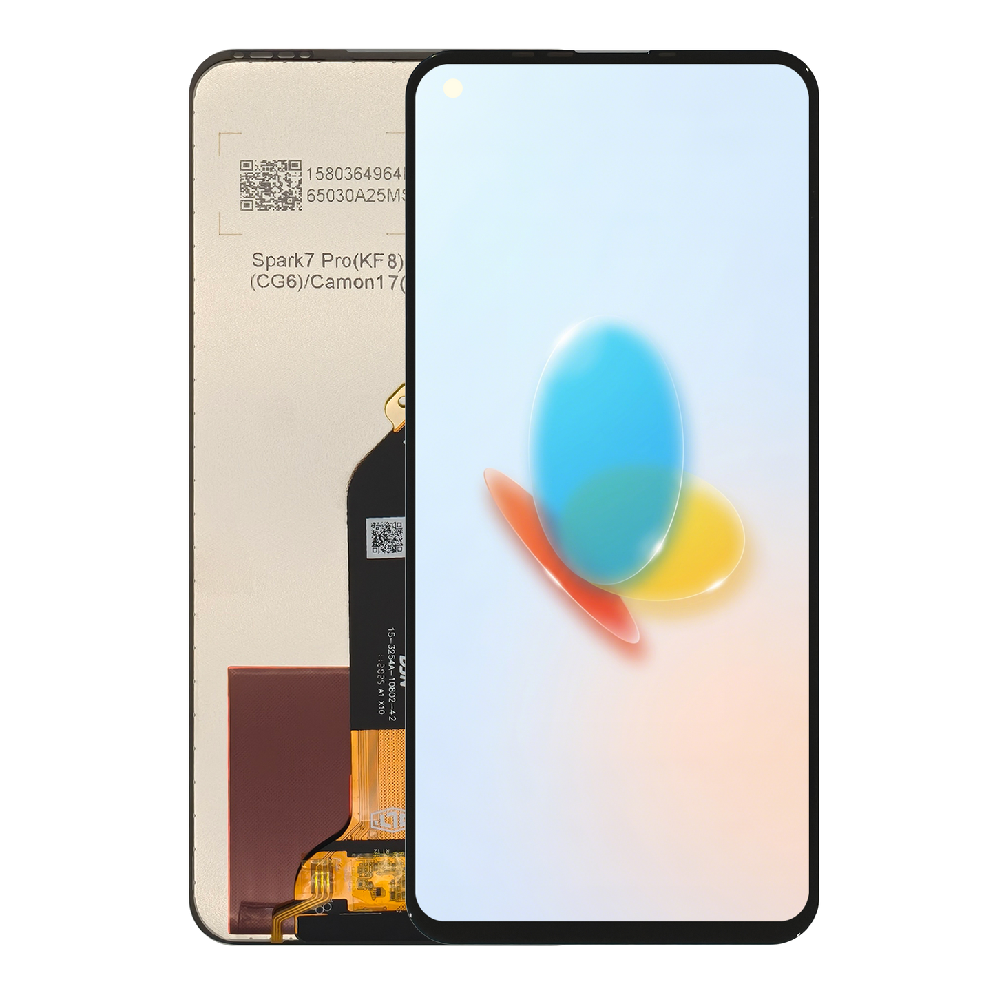 Tecno Spark 7 Pro KF8 LCD Display Screen Assembly