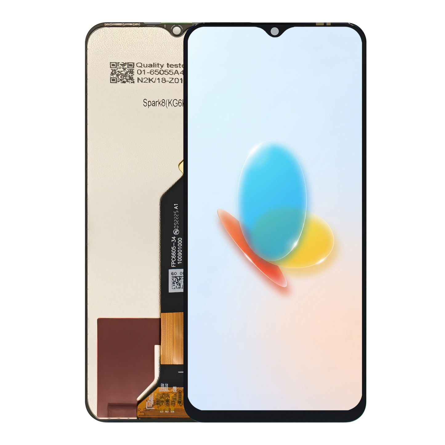 Tecno Spark 8 KG6K LCD Display Screen Assembly