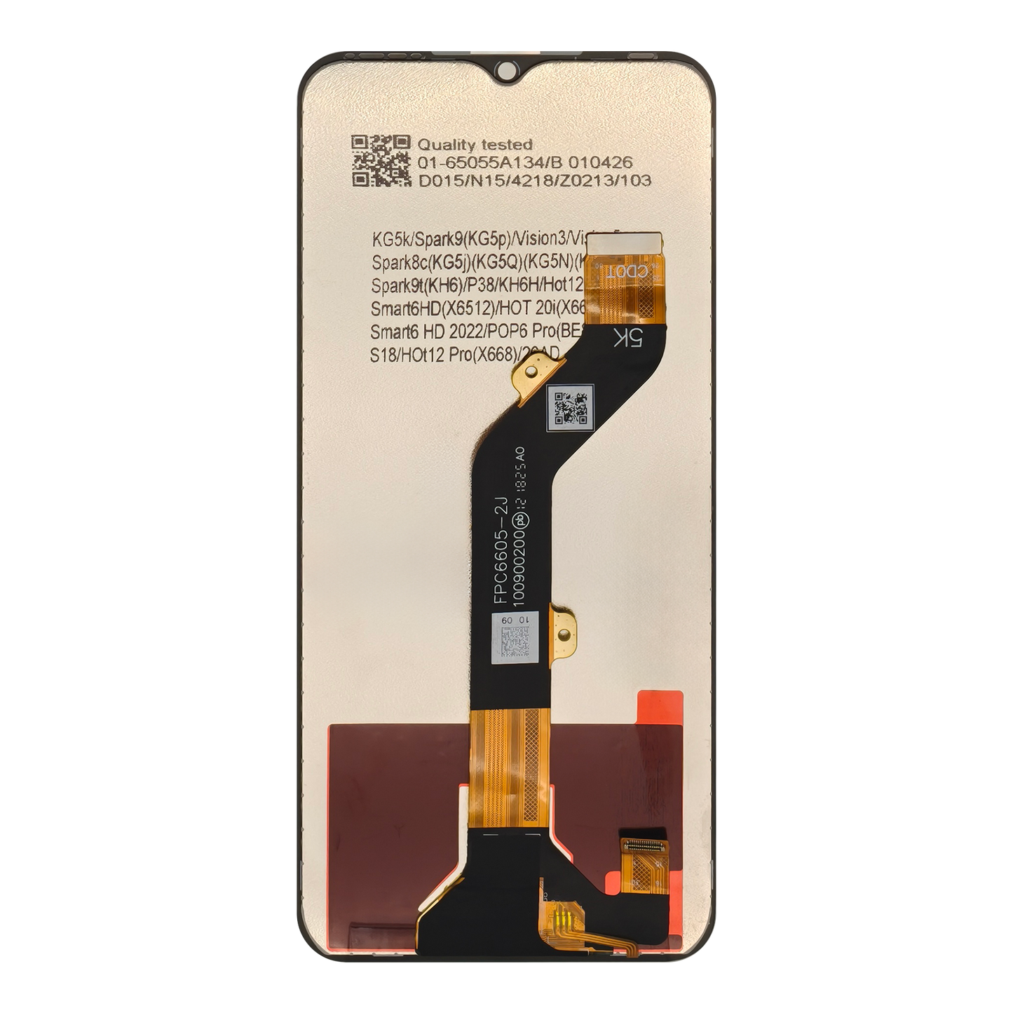 Tecno Spark 8C KG5K LCD Display Screen Assembly