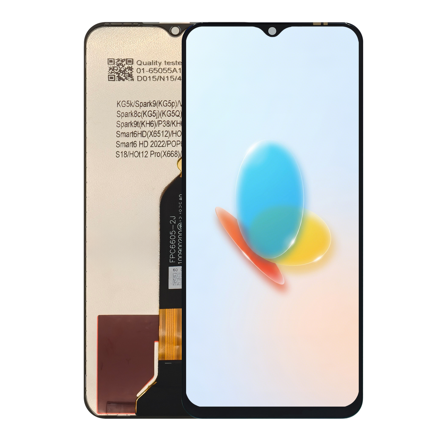 Tecno Spark 8C KG5K LCD Display Screen Assembly