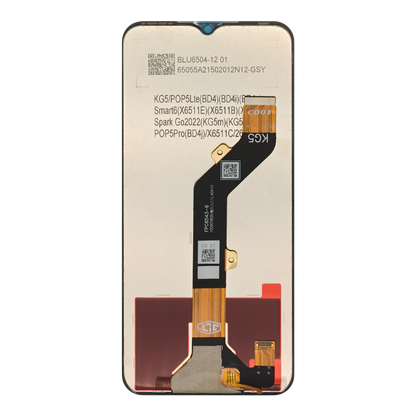 Tecno Spark Go 2022 KG5 LCD Display Screen Assembly