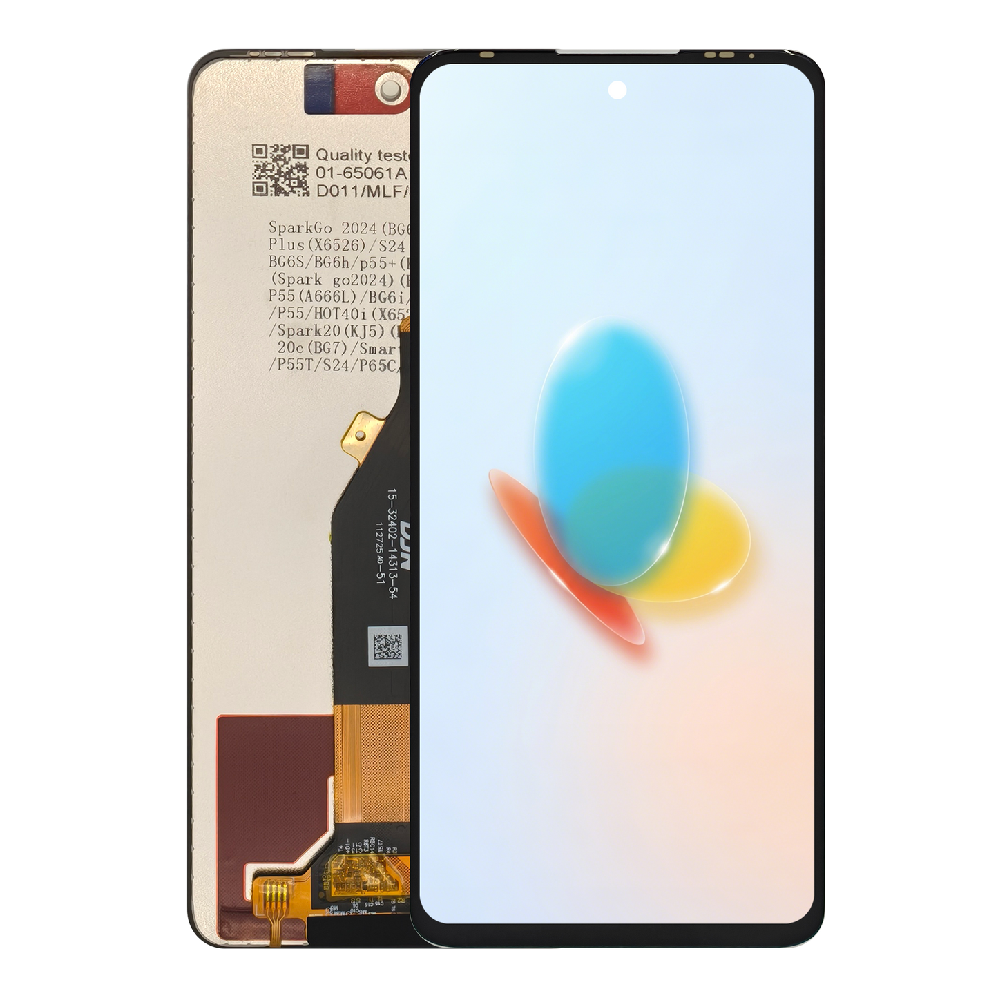 Tecno Spark Go 2024 BG6M LCD Display Screen Assembly