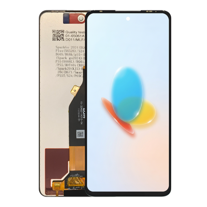 Tecno Spark Go 2024 BG6M LCD Display Screen Assembly